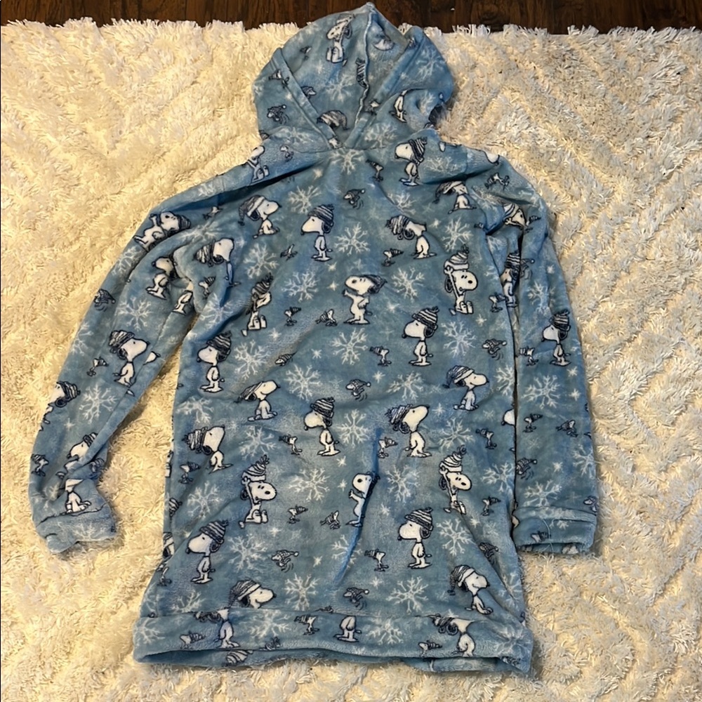 Munki Munki Blue Snoopy Hoodie